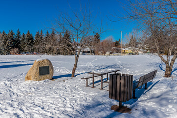 Raoul Wallenberg Park in Saskatoon, Canada