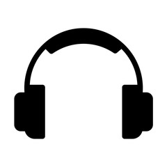 Headphones Glyph Icon