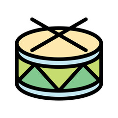 Drum Fill Icon