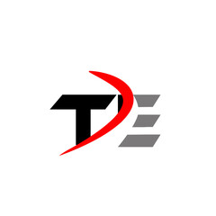 TE Letter Logo Bundle Monogram Set