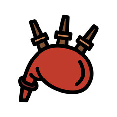 Bagpipes Fill Icon