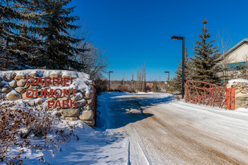 Gabriel Dumont Park in Saskatoon, Canada