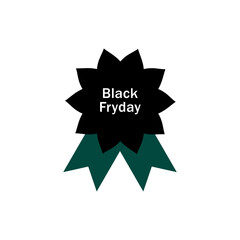black friday sale label
