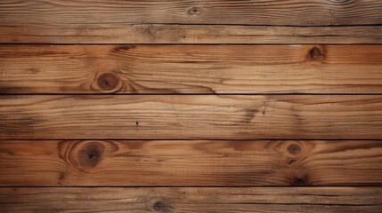 Fototapeta premium Brown wood rustic texture background, top view of wooden panels, desk