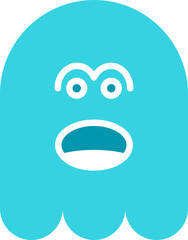 Amazed Ghost Emoji
