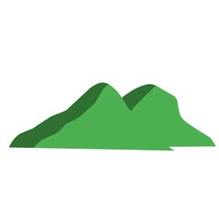 Green hill vector 