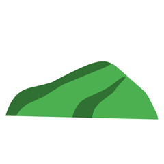 Green hill vector 