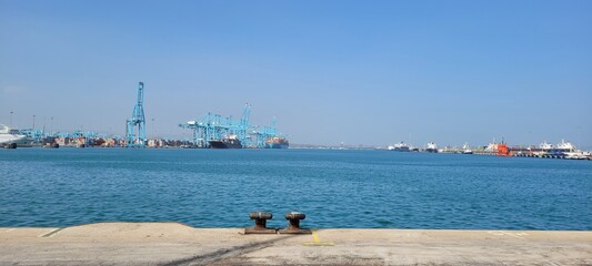 Spanish maritime port,