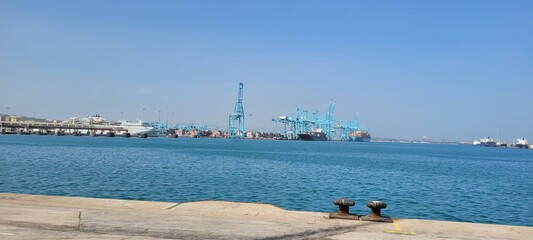 Spanish maritime port,