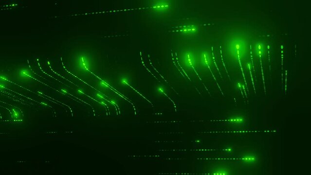 Datentransfer, Matrix, Security, Internet, SSL, Verschl&uuml;sselung, Sicherheit, DSGVO, Internetleitung, Glasfaser, FTTH, Serverm bin&auml;r, gr&uuml;n, leuchten, LED