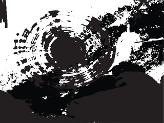 grunge texture. abstract grain scratch texture black and white background.