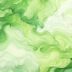 Fototapeta na wymiar abstract background green with waves, wavy pattern