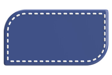 Price tag. Price label. 3D illustration.