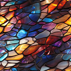 Mosaic template texture of Stained Glass (Tile)