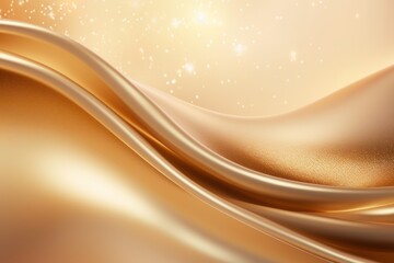  a close up of a gold background with a blurry image of a wave in the middle of the image and a star in the middle of the image in the middle of the background.
