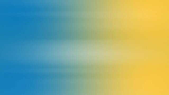 Abstract yellow blue motion background. Moving dynamic loop video.
