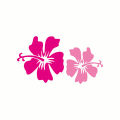 hawaii flower logo , nature logo