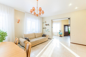 interior apartment living room with sofa
