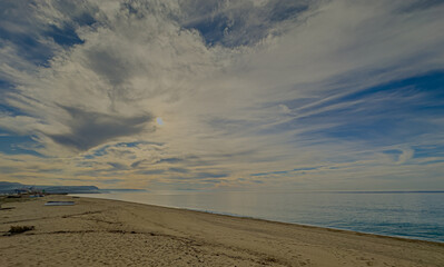 View of the sea from San Ferdinando beach