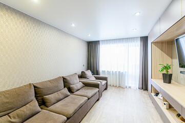 interior apartment living room with sofa