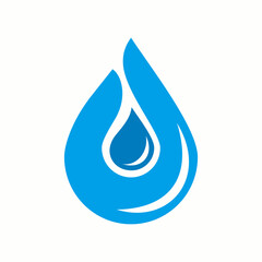 water logo , nature logo vector