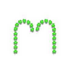 St Patricks Day Decoration Frame. Single Icon. Svg File. Design Element.