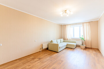 interior apartment living room with sofa