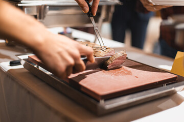 Fleisch Event Abendessen