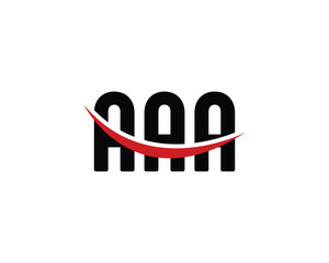 AAA logo design vector template