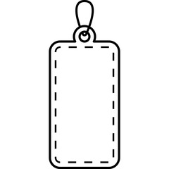 Price Tag Label Line