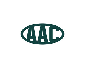 AAC logo design vector template