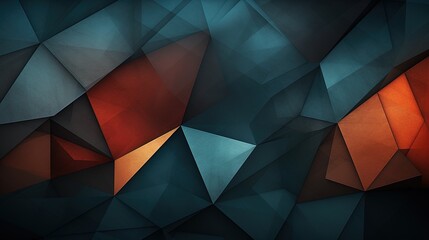 Luxury geometric abstract background with beautiful colors, ai generative