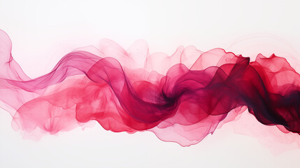 Abstrakcyjne różowe tło - atrament alkoholowy. Jasny nowoczesny obraz - sztuka. Fale i nieregularne kształty w kolorze magenta - obrazy, fototapety, plakaty