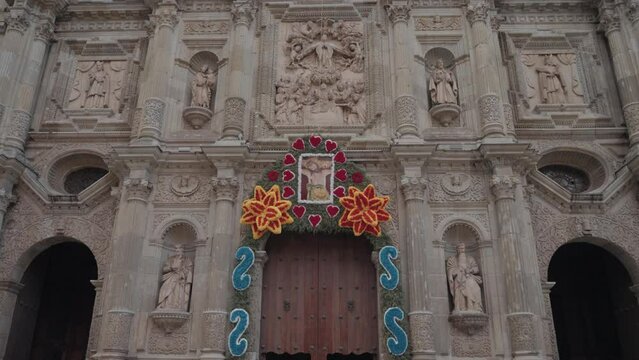 Metropolitan Cathedral of Our Lady of the Assumption Oaxaca Mexico Roman Catholic Archdiocese of Antequera Baroque Architecture