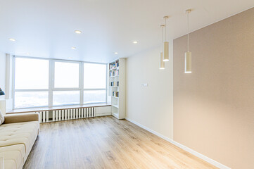 interior apartment living room with sofa