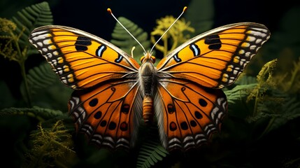 monarch butterfly on a flower