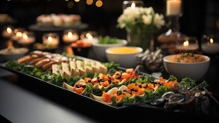 Events with sophisticated and delicious catering.