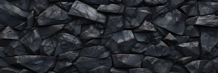 Deurstickers rock texture pattern background. © Sagar