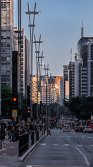 Uma parada na av.Paulista - obrazy, fototapety, plakaty
