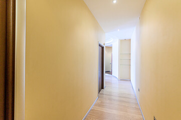 Fototapeta premium interior apartment corridor, hallway, doors