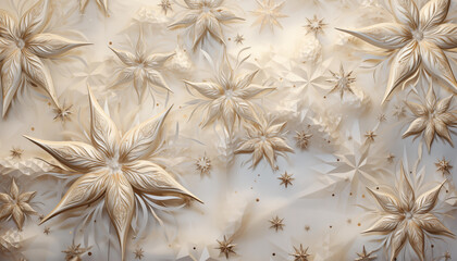 light texture of snowflakes 