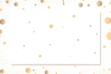 . Abstract Ivory stars background. Invitation and celebration card.