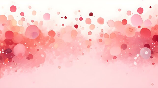 . Abstract Pink snowflakes background. Invitation and celebration card.