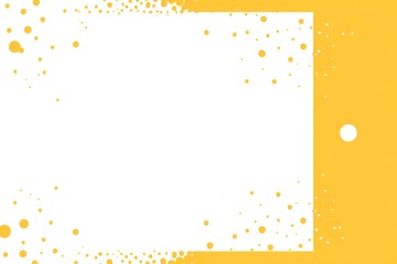 . Abstract Yellow celestial background. Invitation and celebration card.
