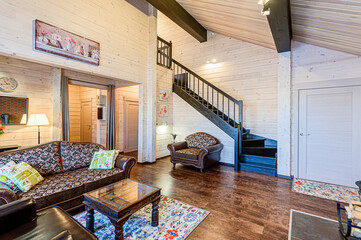 interior apartment room stairs, steps