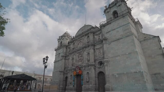 Metropolitan Cathedral of Our Lady of the Assumption Oaxaca Mexico Roman Catholic Archdiocese of Antequera Baroque Architecture