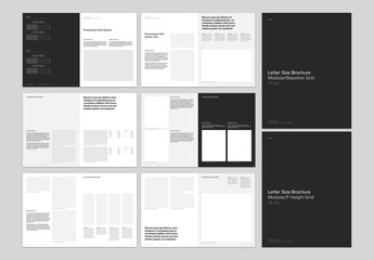 Modular Grid - Baseline & F-height Letter Size Vertical