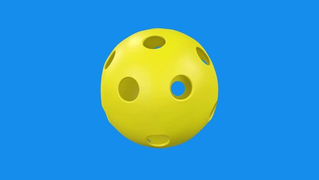 Pickle Ball Animation Hd Blue Screen