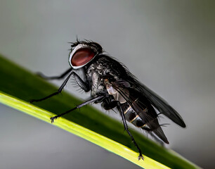 close up of a fly