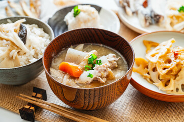 和食の豚汁